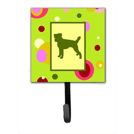 Jensendistributionservices 4.25 x 6 in. Jack Russell Terrier Leash Or Key Hook MI1654348